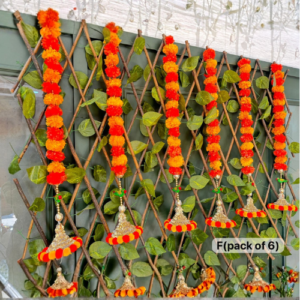 handcrafted-artificial-marigold-toran-with-hanging-diya-tassels-premium-festive-door-decoration-set-of-6