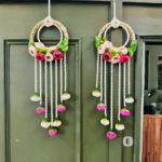 floral-pearl-ring-hanging-decoration-set-pair-of-2