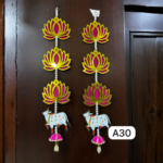 lotus-cow-hanging-latkan-for-door-pair-of-4