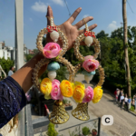 floral-shubh-labh-door-hanging-premium-rose-design-pair-of-2