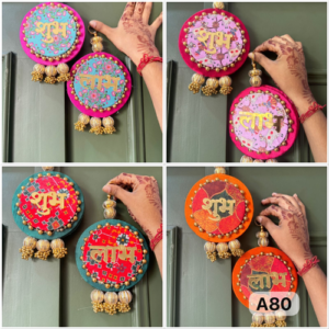 handcrafted-shubh-labh-round-wall-hanging-with-beads-bells-for-home-diwali-decor-pack-of-5-pairs