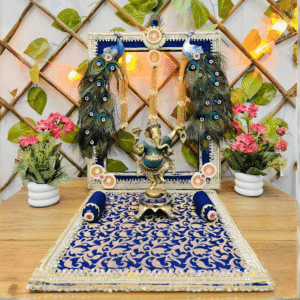 blue-peacock-theme-based-singhasan-pack-of-1