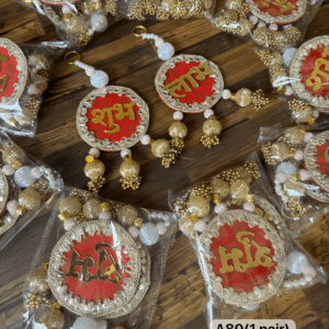 red-shubh-labh-hangings-pack-of-10-pairs