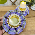 purple-cone-shaped-t-light-pack-of-2-pairs