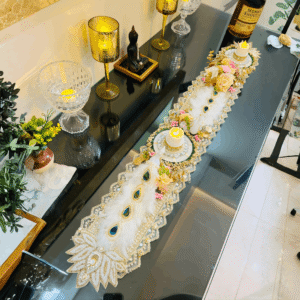 white-peacock-table-runner-pack-of-1