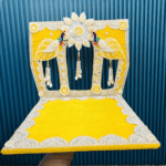 peacock-themed-yellow-singhasan-pack-of-1