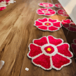 pink-woolen-mats-pack-of-4
