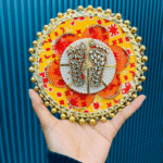 yellow-themed-laxmi-charan-pack-of-4-pc