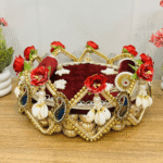 beautiful-singhasan-with-different-colors-10-inchpack-of-1