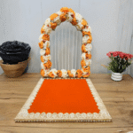 rectangular-orange-singhasan-1612-inch-pack-of-1