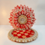red-circular-singhasan-pack-of-1
