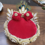 beautiful-red-singhasan-10-inch-pack-of-1