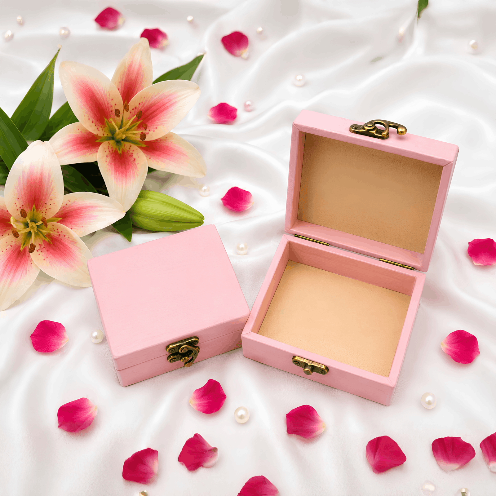 Plain Pink Gifting Box (Pack of 6)