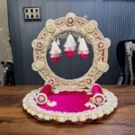 designer-pink-singhasan-12-inch-pack-of-1