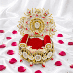 beautiful-red-designer-singhasan-10-inch-pack-of-1