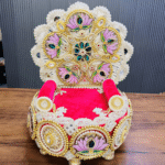 pink-designer-singhasan-10-inch-pack-of-1