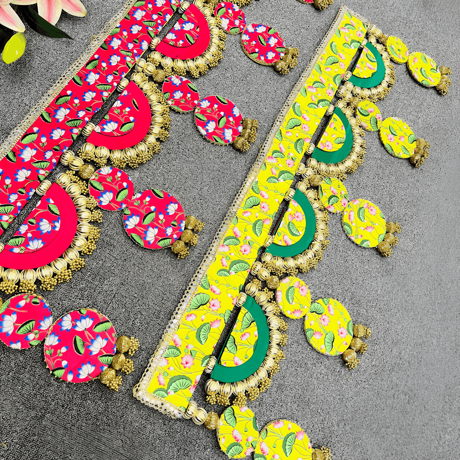 Reversible Beautiful Bandanwar-40 inch (Pack of 1)