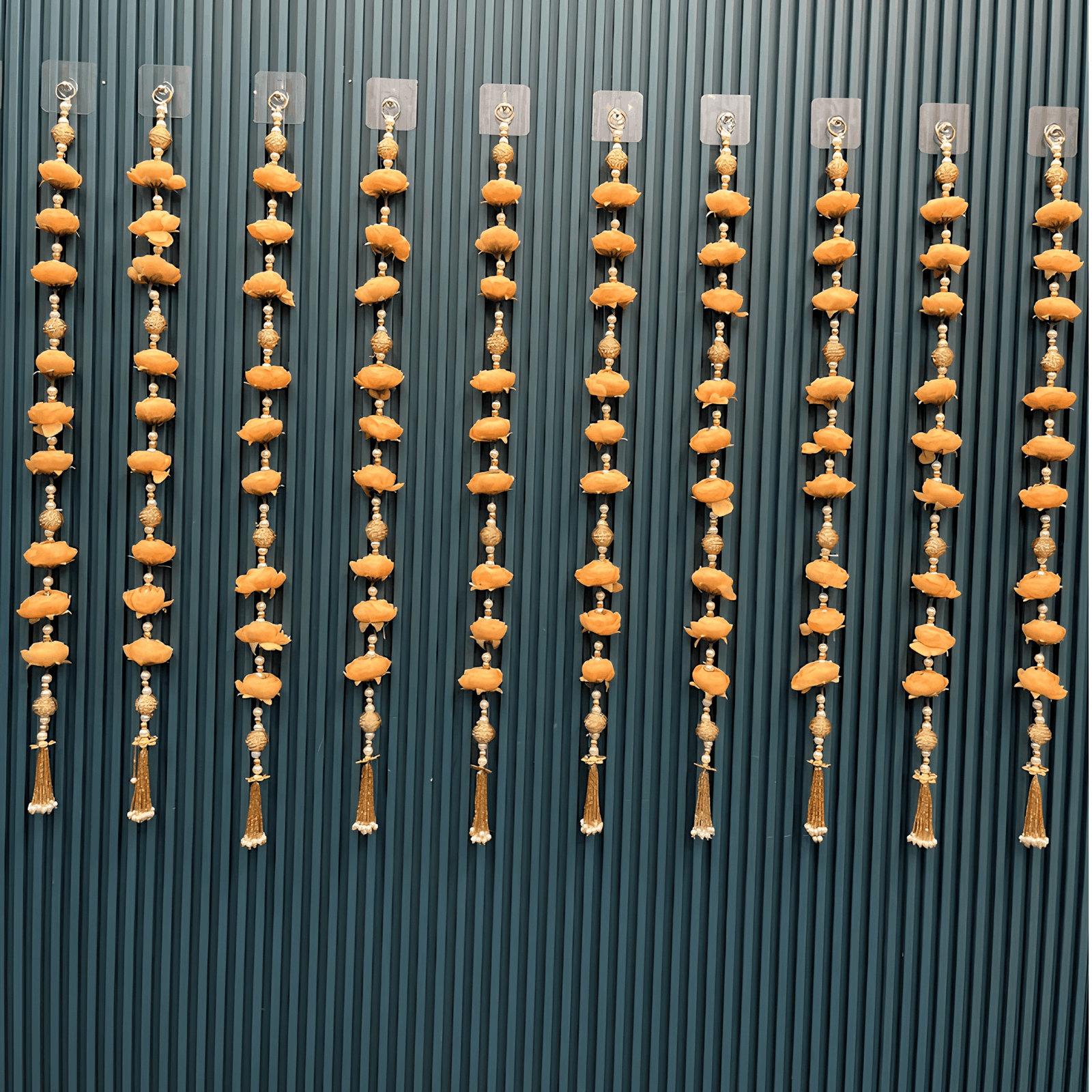 Beautiful Mongra & Marigold Hangings (Pack of 10 Strings)