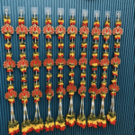 beautiful-red-and-yellow-hangings-with-floral-design-pack-of-1