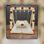 beautiful-white-floral-jhula-with-cushions-pack-of-1