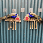 blue-peacock-themed-shubh-labh-hangings-pack-of-1-pair